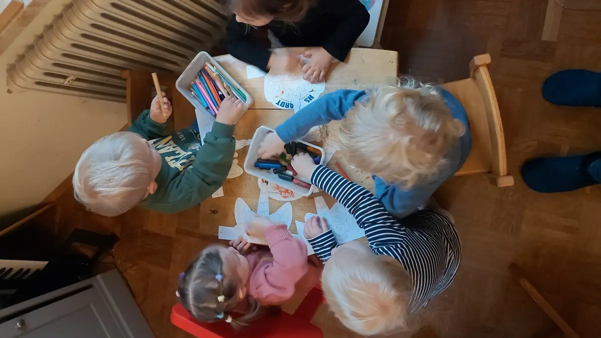 Basteln und Malen